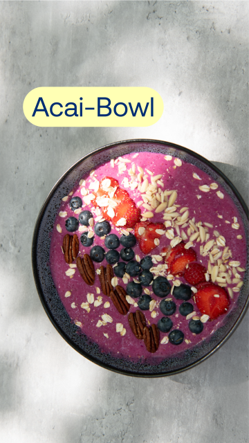 Kochvideo zum Rezept Acai Bowl