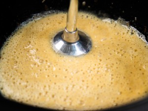 Bananen Pancakes: Teig mixen